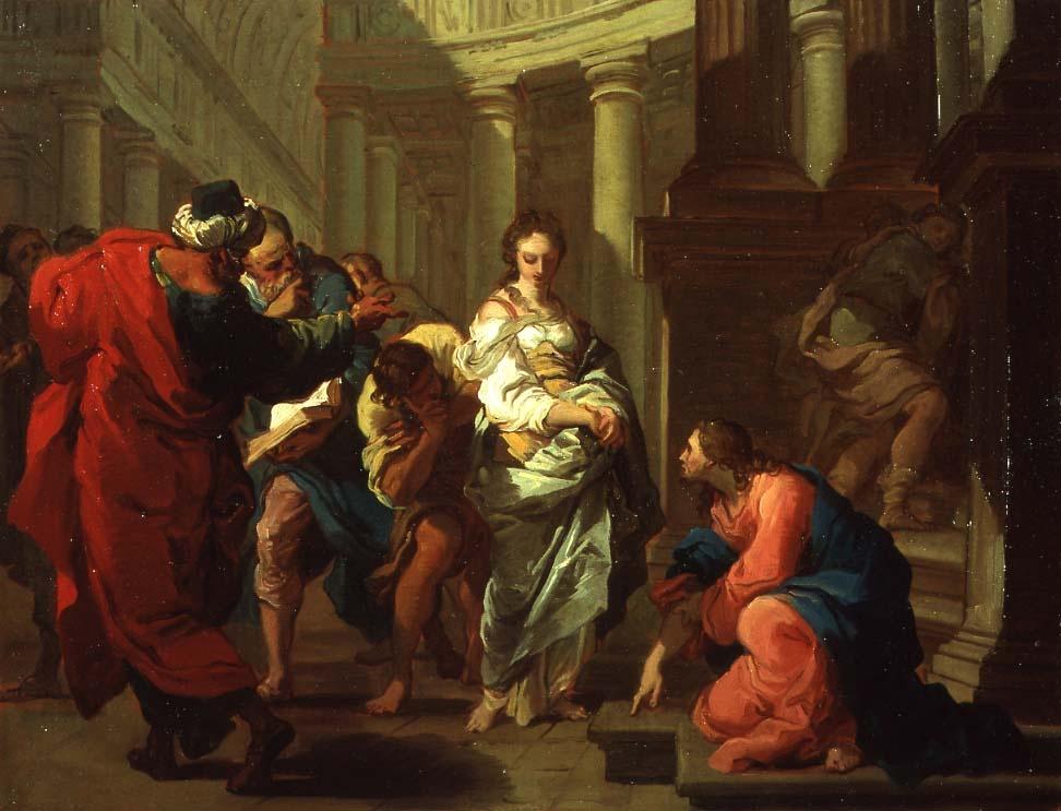 Pair: Christ and the Adulterers & Saint Paul Preaches in Athens
